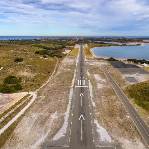 Airport runway